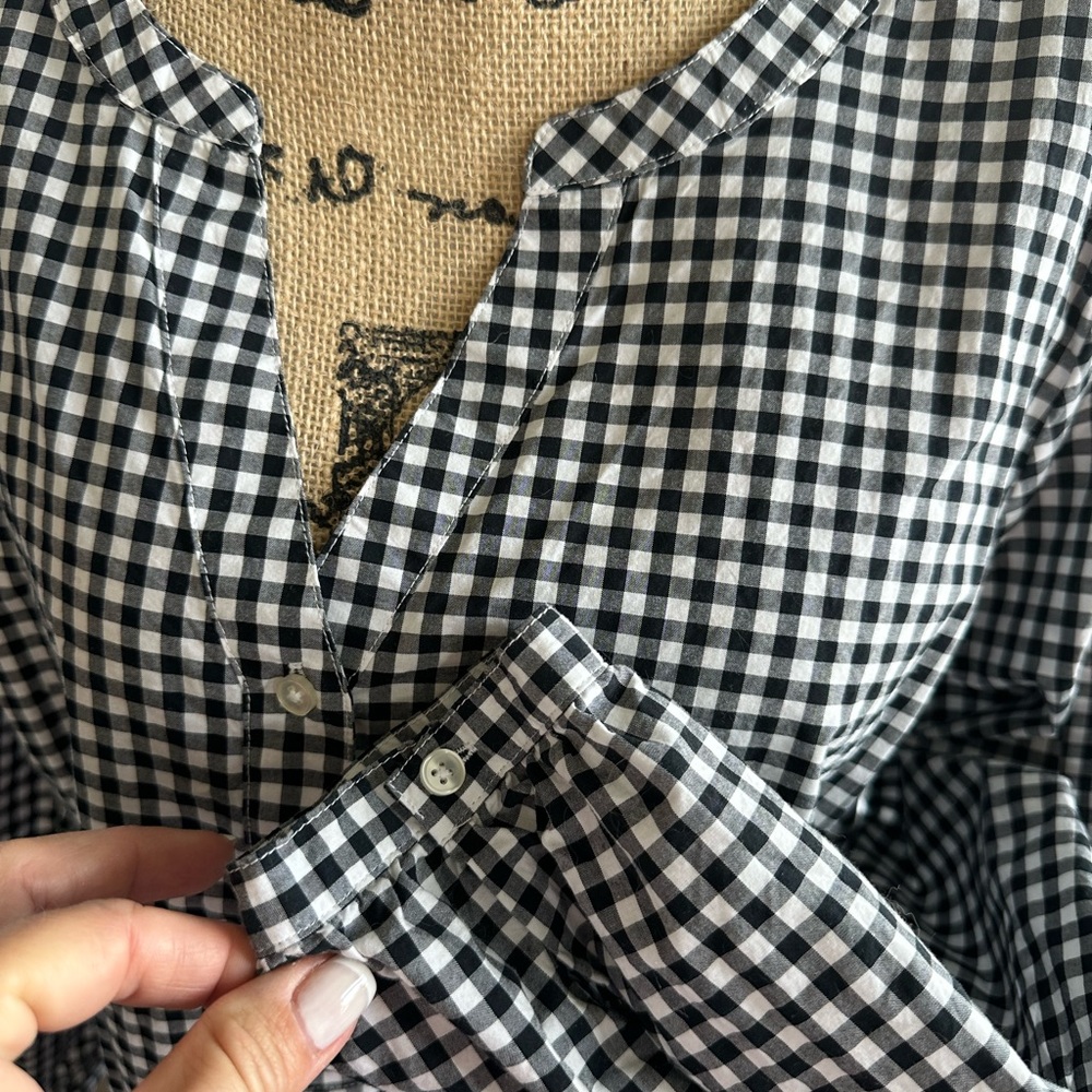 Gingham Top Amazon Essentials | Size Xl - image 3
